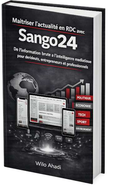 Couverture du livre Maîtriser l’actualité en RDC avec Sango24